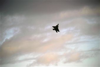 F-22 Raptor rolls out in Hawaii