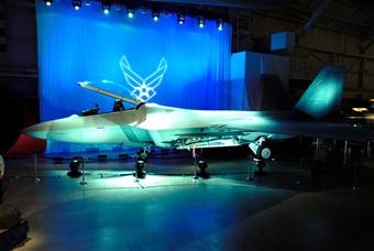 Museum unveils F-22 public display