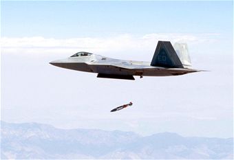 Supersonic JDAM drop marks increase in Raptor capability