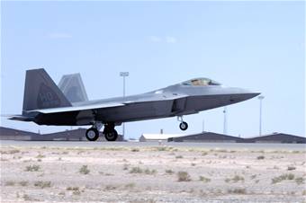 Raptors arrive at Holloman 