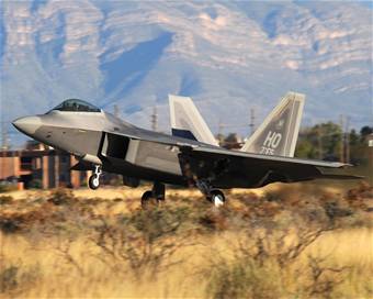 Holloman launches its F-22A Raptor for the first time