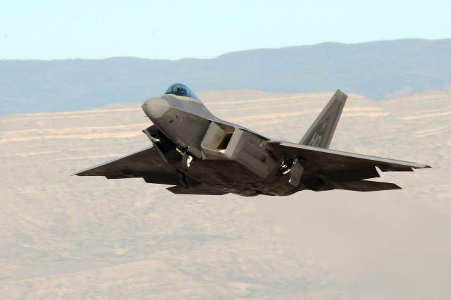 Holloman launches its F-22A Raptor for the first time